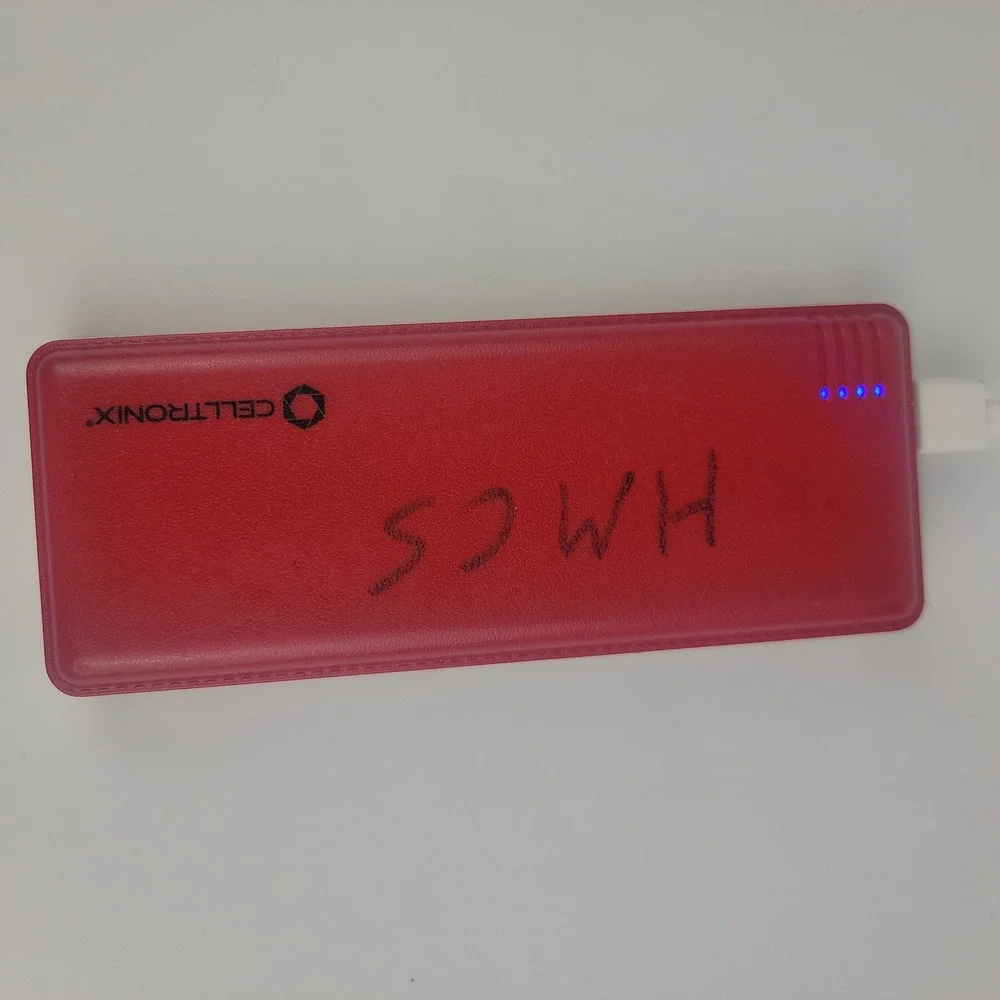 Celltronix 13200mAh Portable Power Bank Red Dual USB External Battery 06-CE-RHP3
